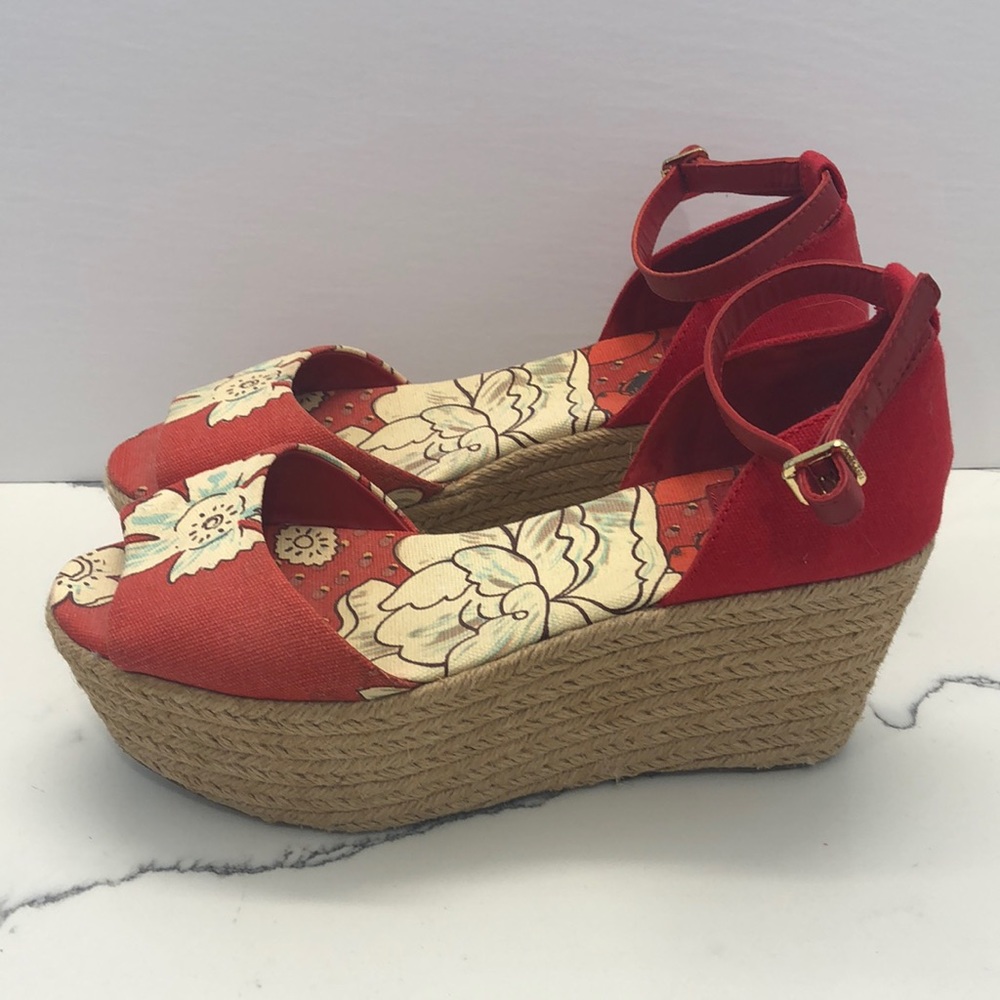 Tory Burch Open Toe Espadrilles - Picture 5 of 15